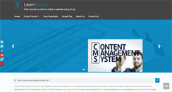 Desktop Screenshot of learn-drupal.com